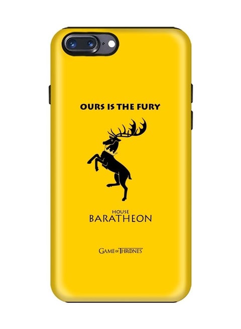 Dual Layer Tough Case Cover Matte Finish for iPhone 8 Plus/iPhone 7 Plus GOT House Baratheon