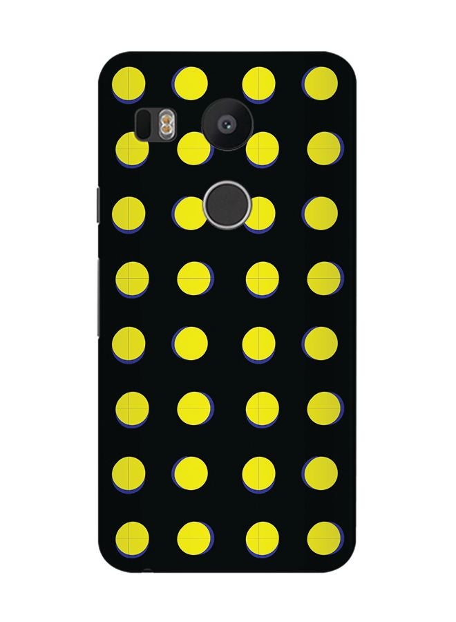 Stylizedd - Slim Snap Case Cover Matte Finish for Google Nexus 5X Dots - Image 1