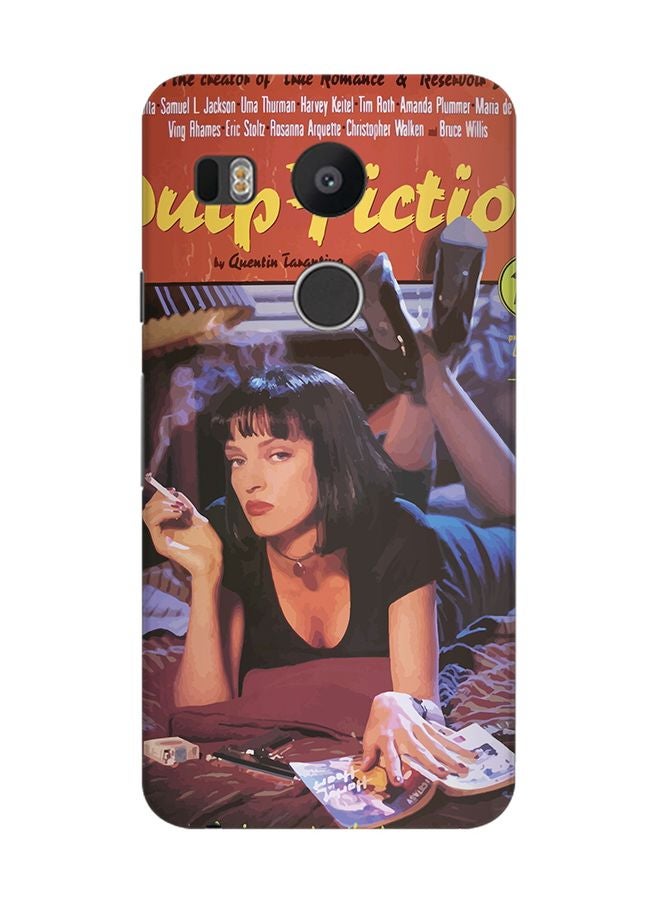 Stylizedd Slim Snap Case Cover Matte Finish for Google Nexus 5X Pulp Fiction - Image 1