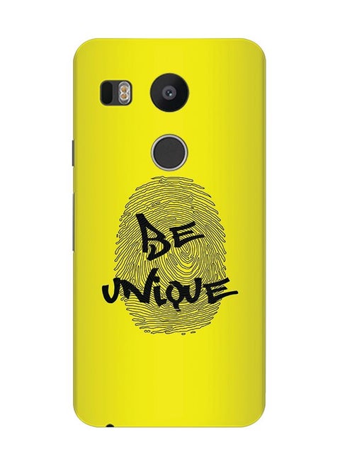 Slim Snap Case Cover Matte Finish for Google Nexus 5X Be Unique