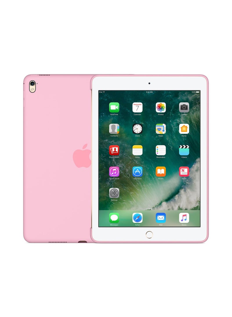 Apple - Silicone Case For 9.7-inch iPad Pro Light Pink - Image 1