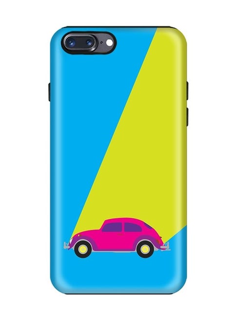 Dual Layer Tough Case Cover Matte Finish for iPhone 8 Plus/iPhone 7 Plus Retro Bug