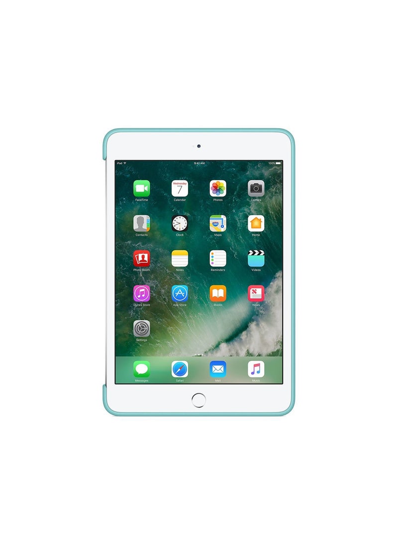 Apple Silicone Case For iPad mini 4 Sea Blue  - Image 1