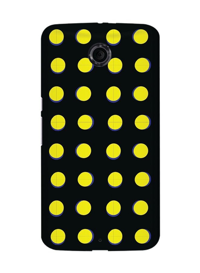 Stylizedd - Slim Snap Case Cover Matte Finish for Google Nexus 6 Dots - Image 1