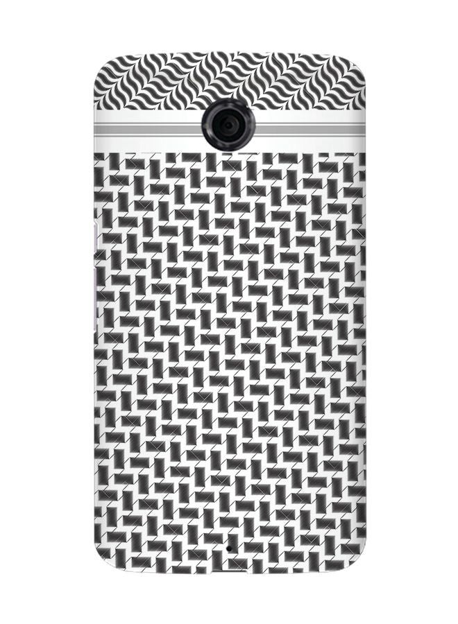 Stylizedd Slim Snap Case Cover Matte Finish for Google Nexus 6 Shemag Black - Image 1