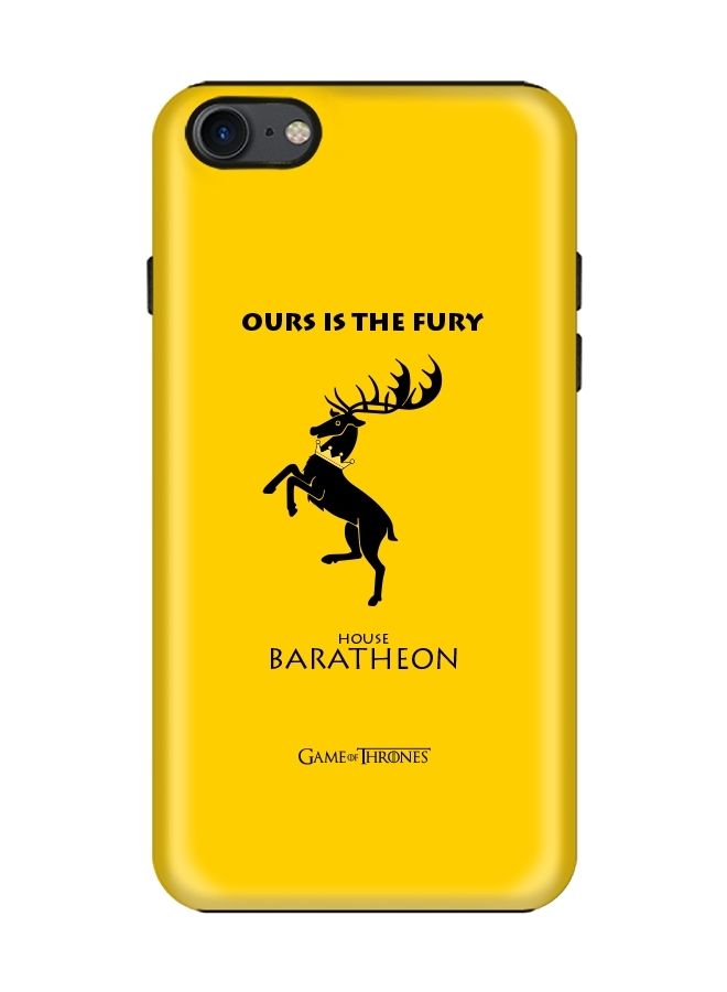 Stylizedd Dual Layer Tough Case Cover Matte Finish for iPhone 8/iPhone 7 GOT House Baratheon  - Image 1