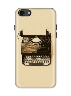 Dual Layer Tough Case Cover Matte Finish for iPhone 8/iPhone 7 Typewriter