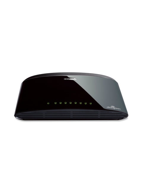 8-Port Fast Ethernet Unmanaged Desktop Switch Black