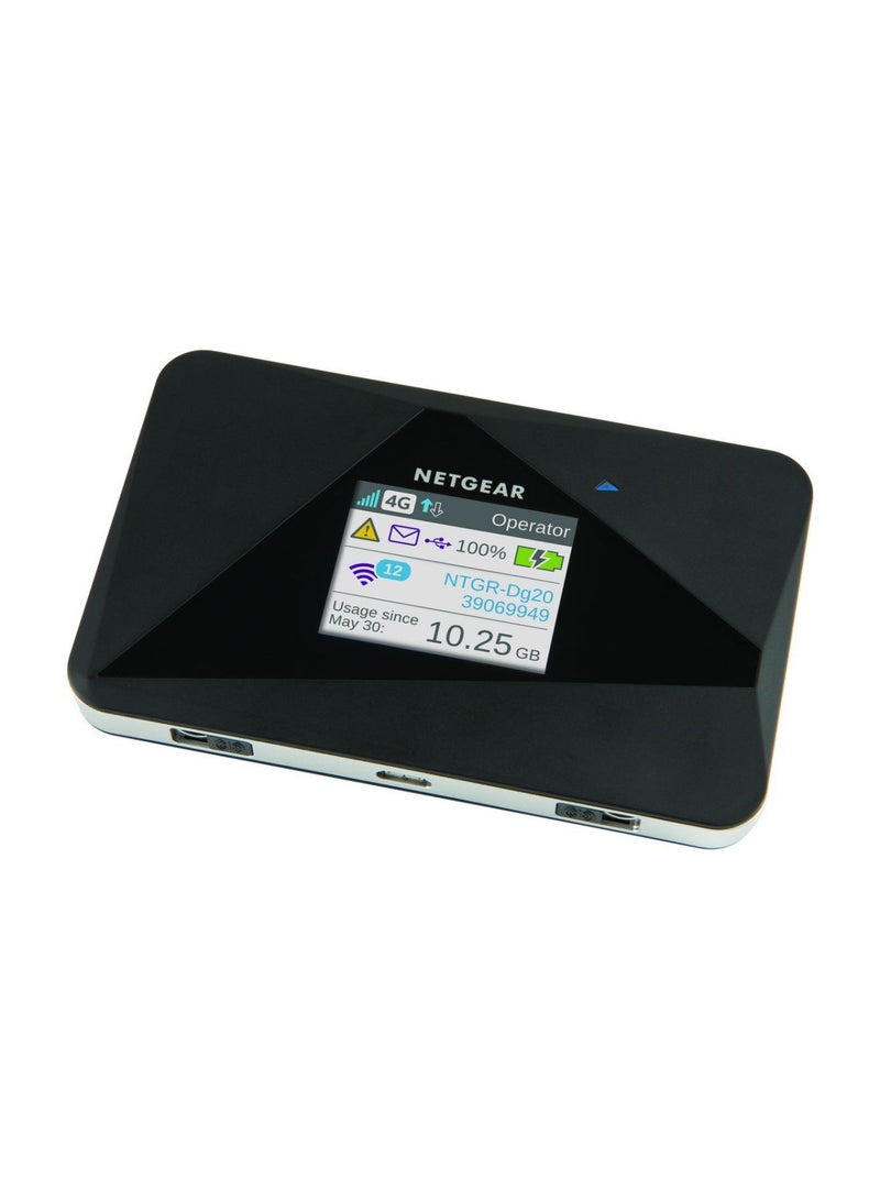 نت جير - نقطة اتصال محمولة أير كارد بتقنية 4G LTE 150 طراز 785 أسود - Image 1