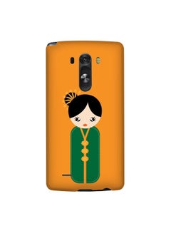 Premium Slim Snap Case Cover Matte Finish for LG G3 Orange