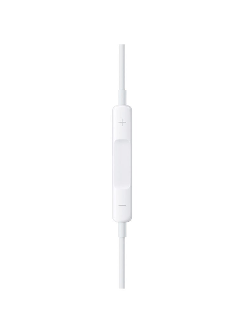 Generic Earbuds With Remote And Mic White  - Image 4