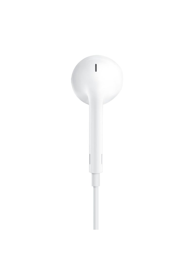 Generic Earbuds With Remote And Mic White  - Image 3