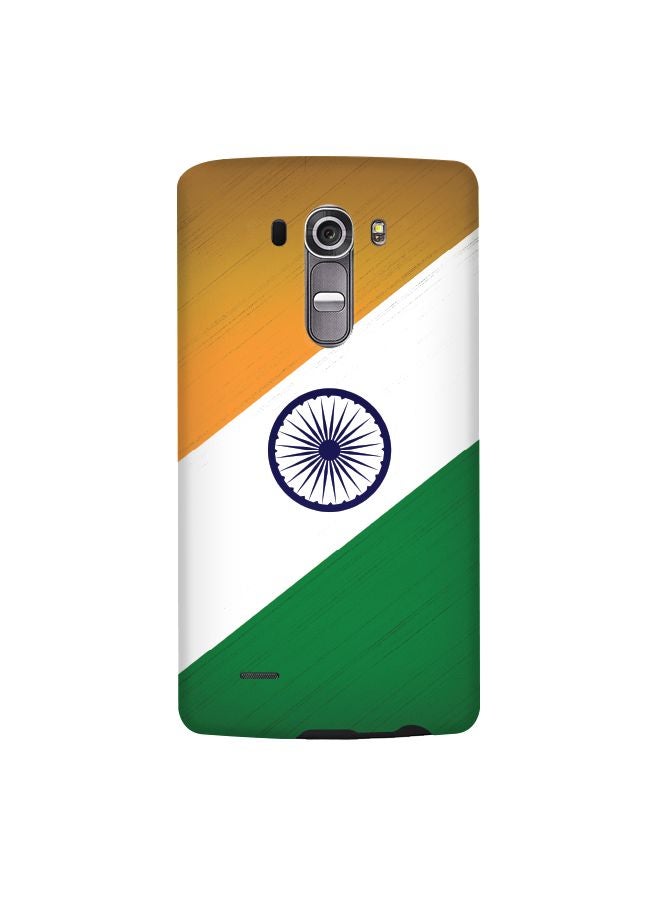 Stylizedd Premium Slim Snap Case Cover Matte Finish for LG G4 Flag of India - Image 1