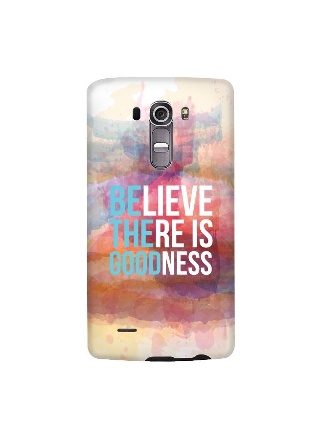 Stylizedd Premium Slim Snap Case Cover Matte Finish for LG G4 Be the good - Image 1