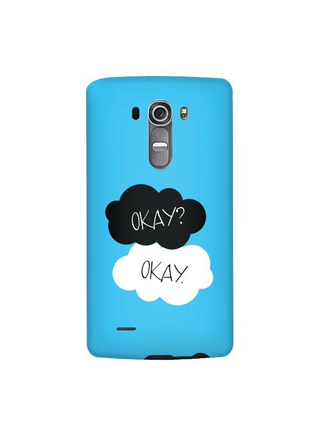 Premium Slim Snap Case Cover Matte Finish for LG G4 Okay Okay