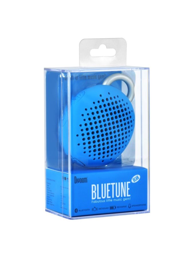 Bluetune Bean Portable Bluetooth Speaker Blue