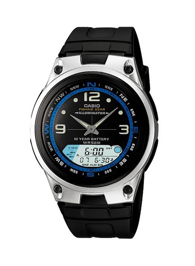 CASIO men Analog-Digital Watch AW82-1A 