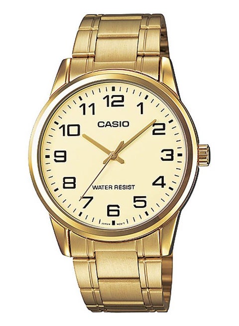 Men's Easy Reader Analog Watch MTP-V001G-9B - 38 mm - Gold