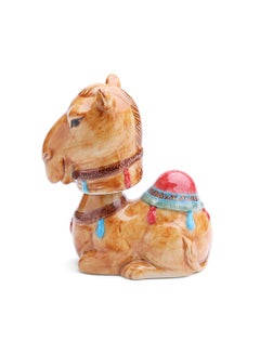 Al Jaber Sitting Camel Decorative Brown  - Image 1
