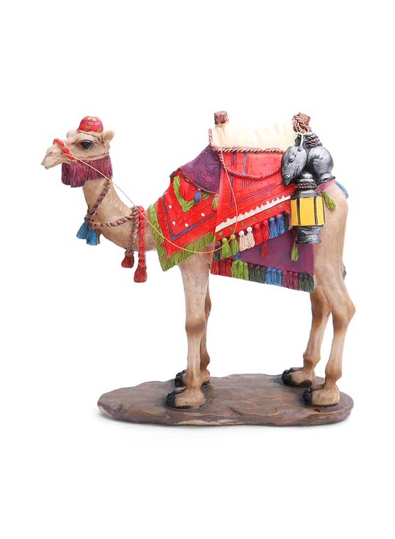 Al Jaber Standing Camel Figurine Multicolour - Image 1
