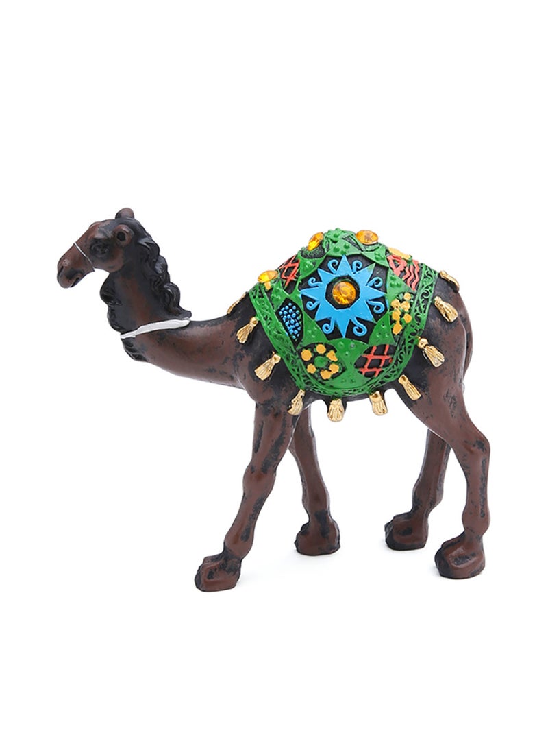 Al Jaber Standing Camel Figurine Brown - Image 1