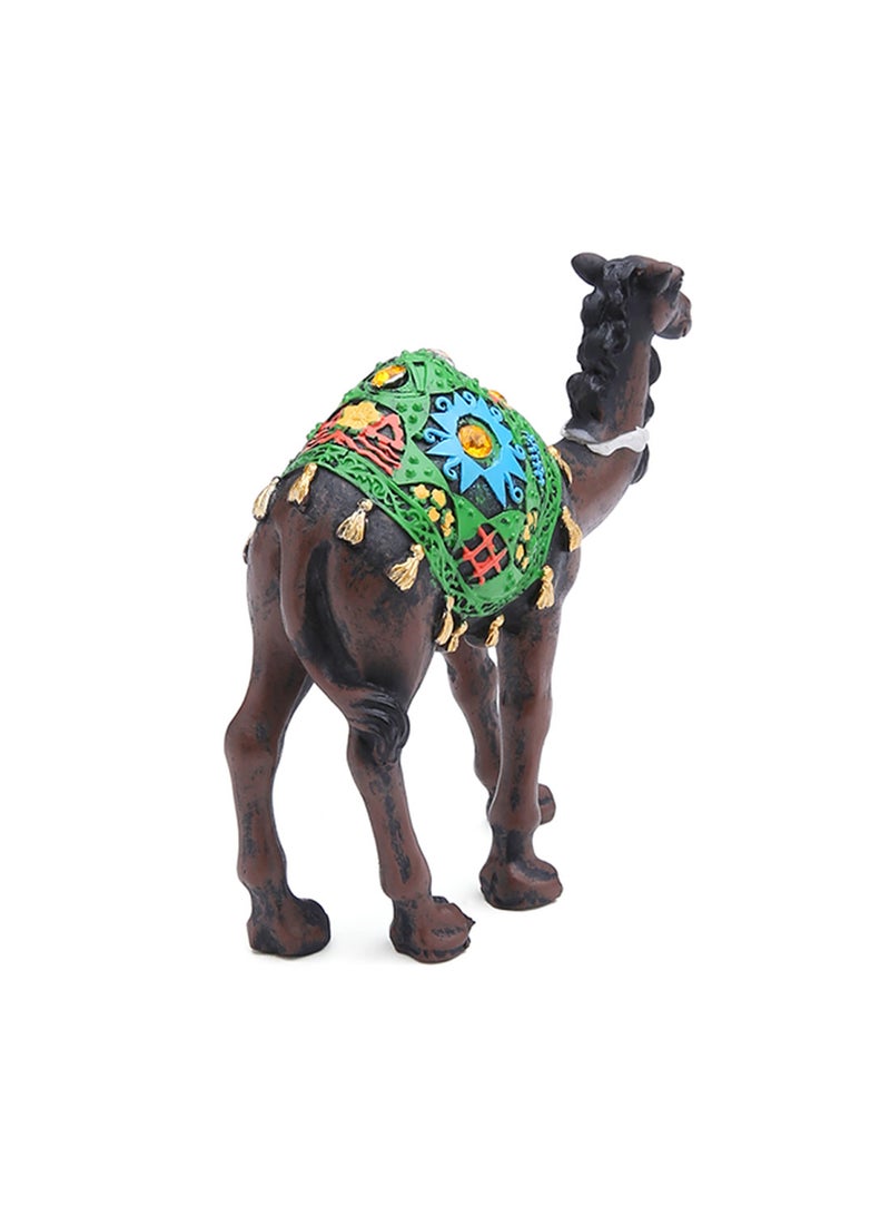 Al Jaber Standing Camel Figurine Brown - Image 3