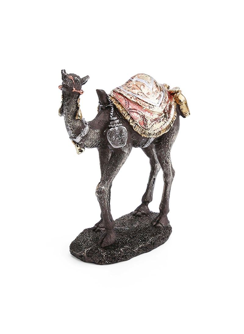 Standing Camel Figurine Brown