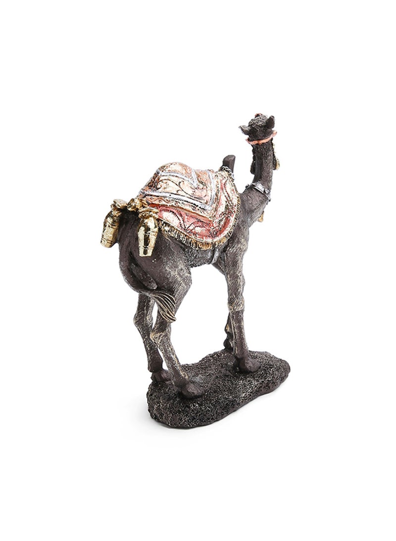 Standing Camel Figurine Brown