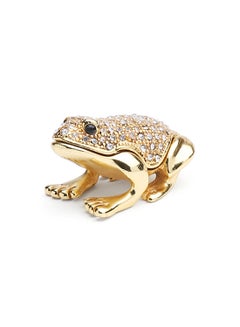 Al Jaber Gold Plated Frog Decorative Gold  - Image 2