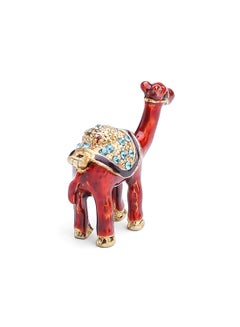 Al Jaber Camel Decorative Piece Red/Gold  - Image 3