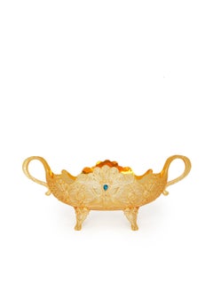 Al Jaber Gold Plated Decorative Bowl Gold  - Image 2