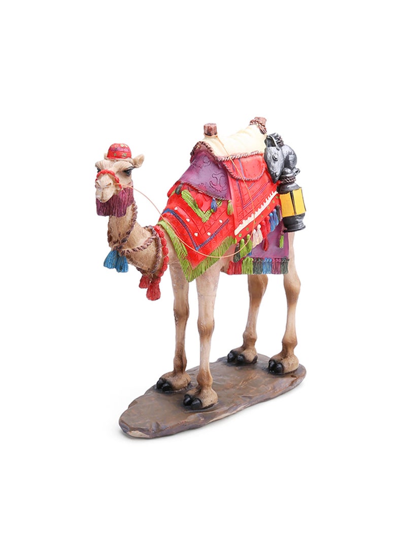 Al Jaber Standing Camel Figurine Multicolour - Image 3
