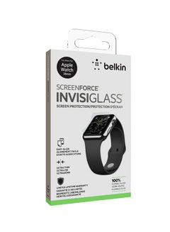belkin ScreenForce Invisible Glass Advanced Screen Protection 42mm   Crystal Clear Shield For Apple Watch Series 3    (Pack of 1) Clear  - Image 5