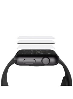 belkin ScreenForce Invisible Glass Advanced Screen Protection 42mm   Crystal Clear Shield For Apple Watch Series 3    (Pack of 1) Clear  - Image 2