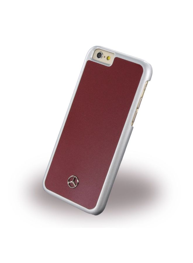 Mercedes-Benz - Dynamic Metallic Plate Cover For iPhone 6 Red - Image 1
