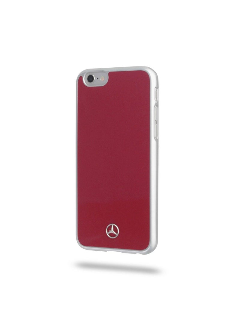 Mercedes-Benz - Dynamic Metallic Plate Cover For iPhone 6 Red - Image 1
