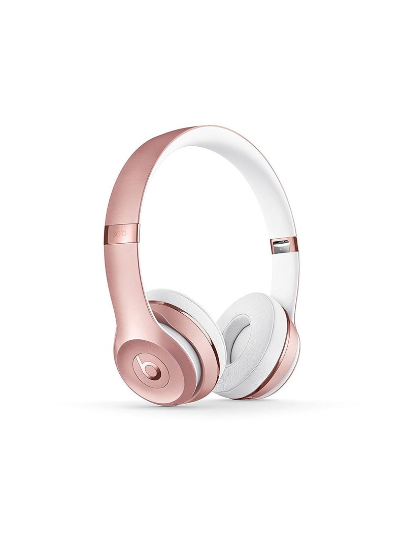 beats - Solo 3 Wireless Over-Ear Headphones Rose Gold - Image 1