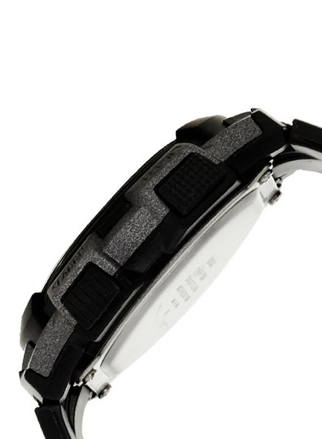 كاسيو ساعة يد رقمية بسوار من الراتينج طراز AE-1000W-1AV - قياس 44 مم - لون أسود للرجال - Image 2