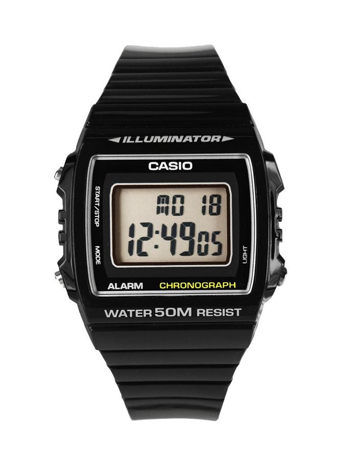 CASIO Men's Digital Quartz Watch W-215H-1AVDF - 41 mm - Black - Image 1