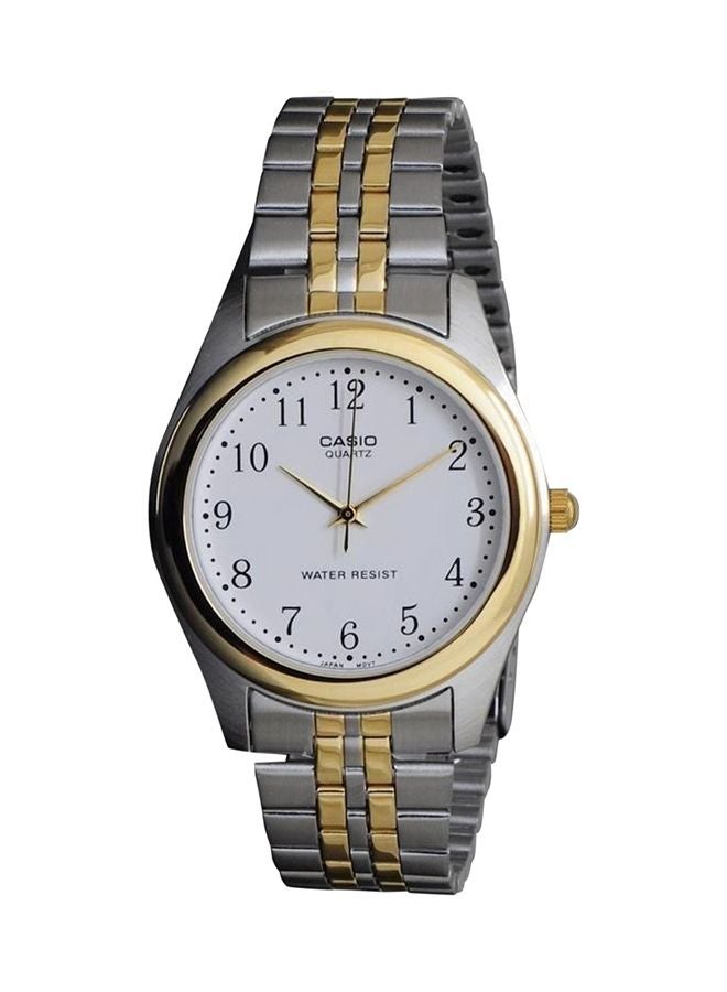 CASIO Women's Stainless Steel Analog Watch LTP-1129G-7BRDF - 30 mm - Silver/Gold - Image 1