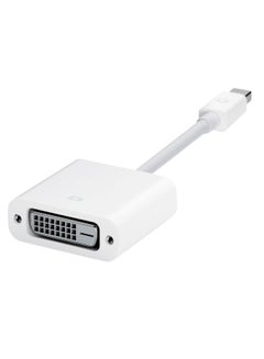 Mini Display Port To DVI Adapter White