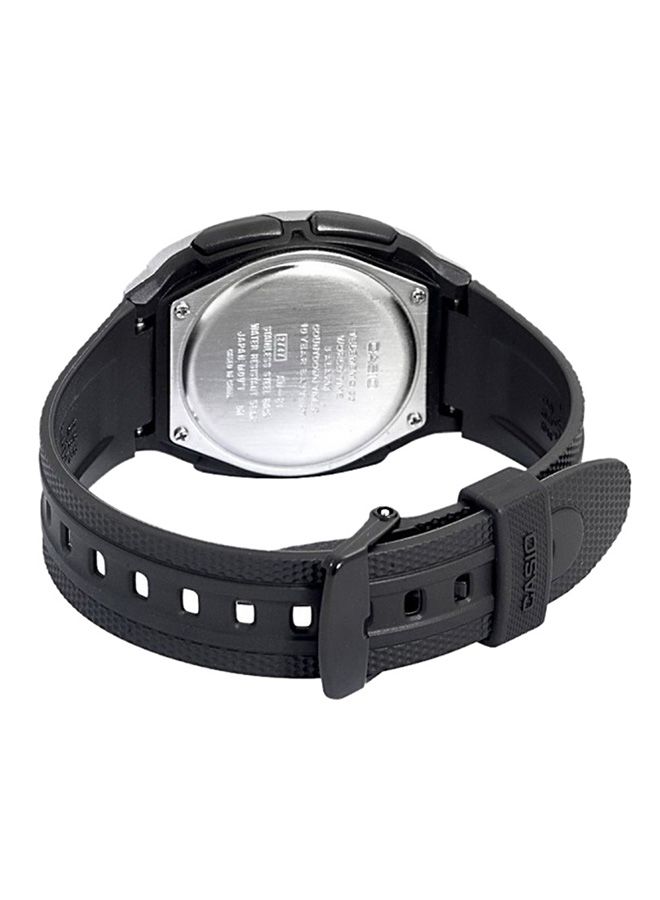 CASIO - Men's Combination Quartz Analog & Digital Watch AW-81-1A1VDF - 38 mm - Black - Image 1