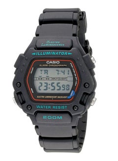 Men's Quartz Digital Watch DW-290-1VS - 47mm - Black