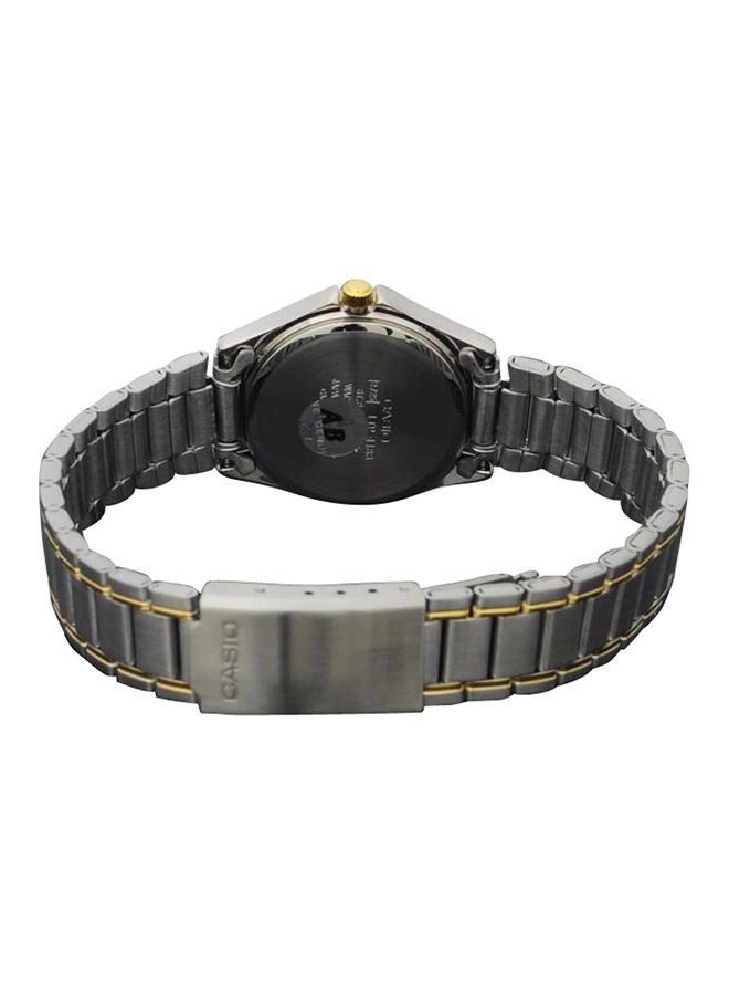 Women's Enticer Quartz Analog Watch LTP-1183G-7ADF - 32 mm - Silver/Gold
