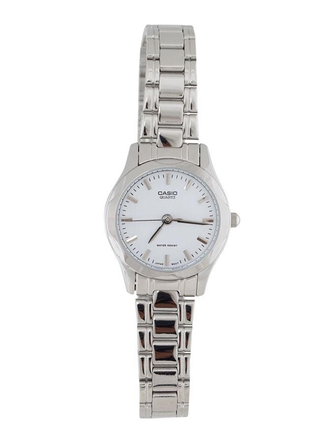 CASIO Women's Quartz Analog Watch LTP-1275D-7ADF - 25 mm - Silver - Image 1