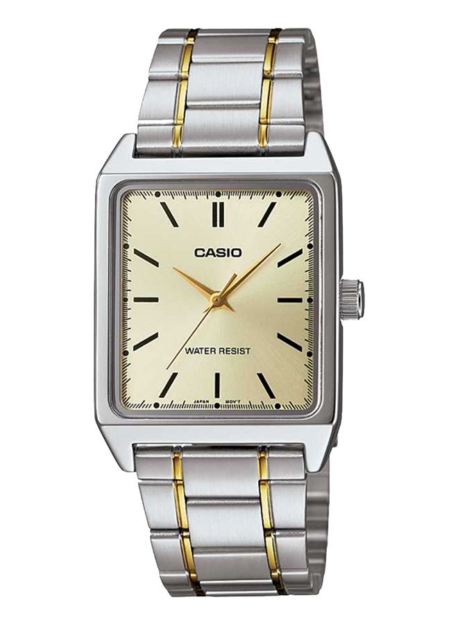 CASIO Women's Stainless Steel Quartz Analog Watch LTP-V007SG-9EUDF - 22 mm - Silver/Gold - Image 1