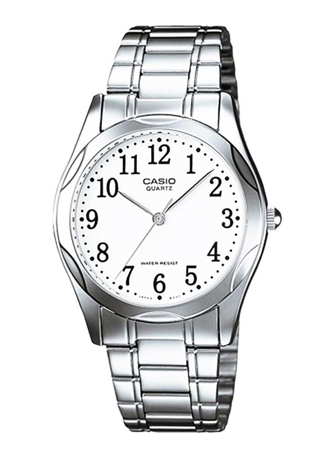 CASIO Men's Quartz Analog Watch MTP-1275D-7BDF - 41 mm - Silver - Image 1