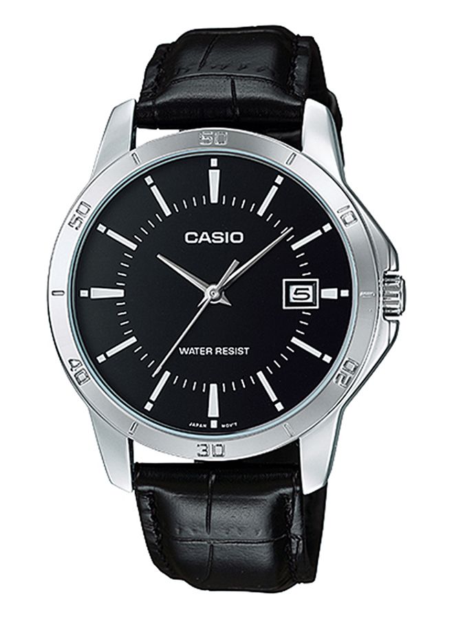 CASIO Leather Analog Watch Set MTP/LTP-V004L-1A  - Image 2