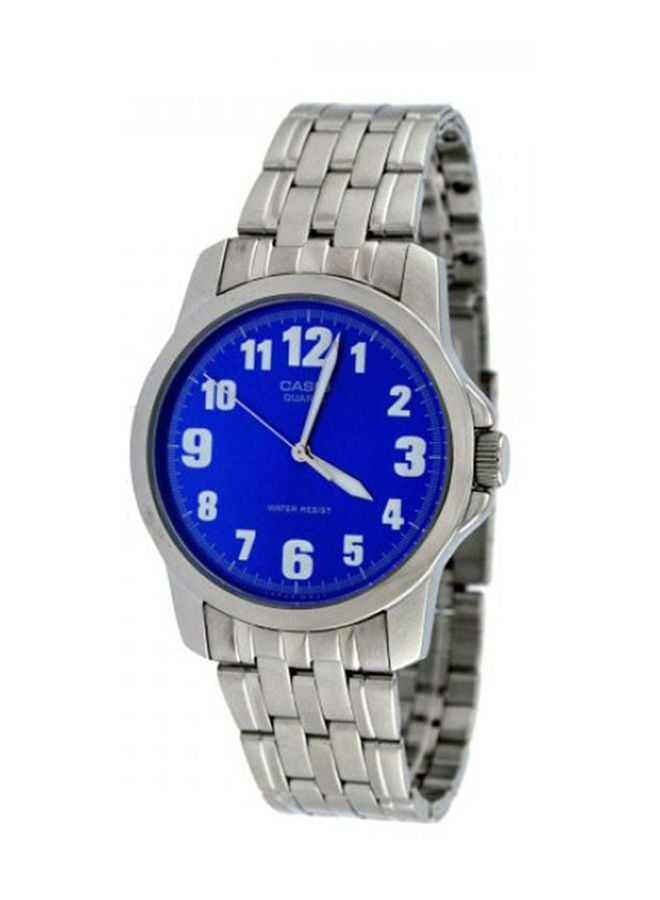 CASIO Men's Stainless Steel Quartz Analog Watch MTP-1216A-2BDF - 43 mm - Silver - Image 1