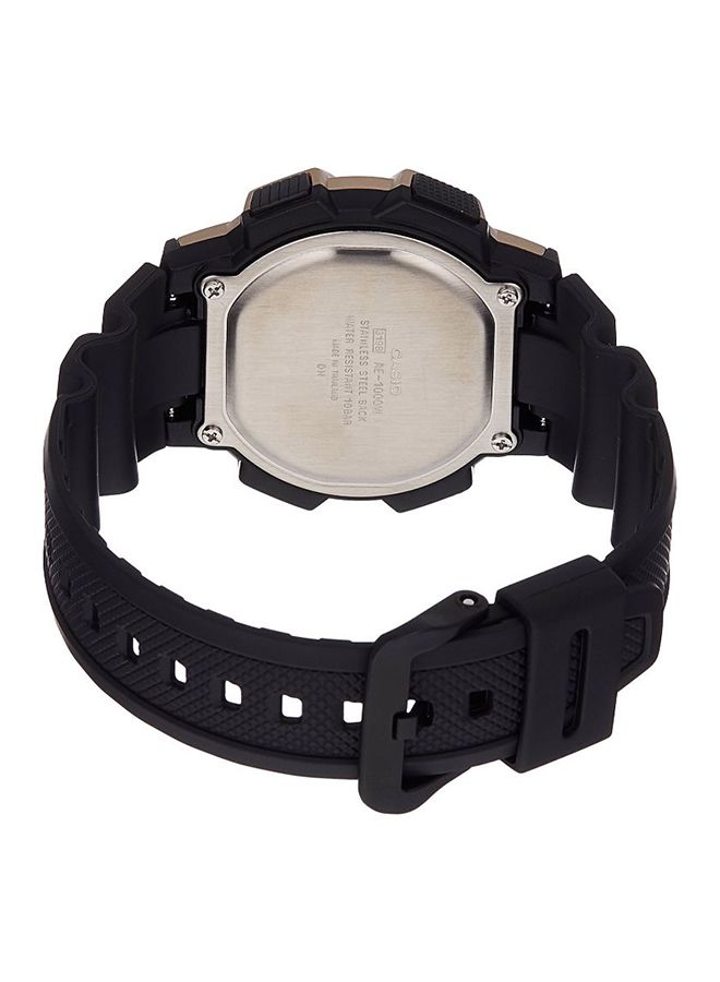 CASIO Boys' Youth Series Quartz Digital Watch AE-1000W-1A3VDF - 44 mm - Black - Image 3